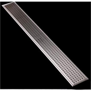 1500mm Stainless Steel Linear Floor Waste Channel Grate Square Hole Shower Waste