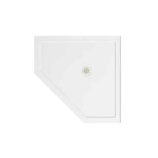 Flinders Polymarble 900x900 Smc Corner Base, 2 X Tile Flange