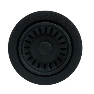 Matte Black Kitchen Laundry Stone or Granite Sink Pull Out Basket Waste Strainer 50mm Connection 90/114mm Top